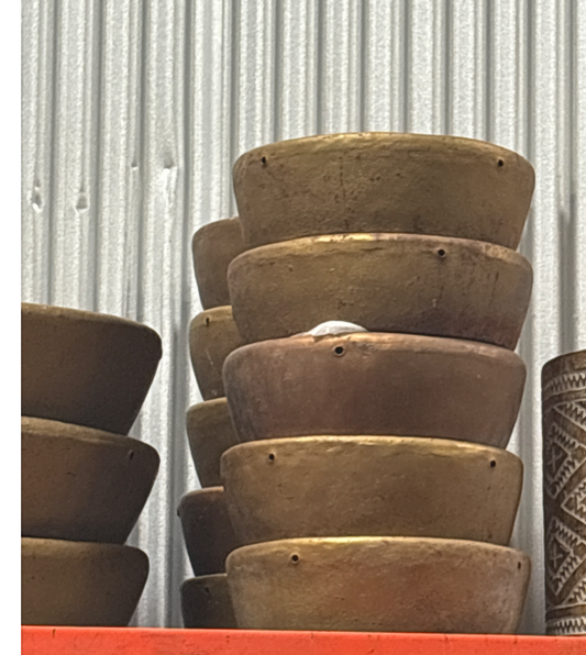 Bali Earthform Wall Gong – Gold