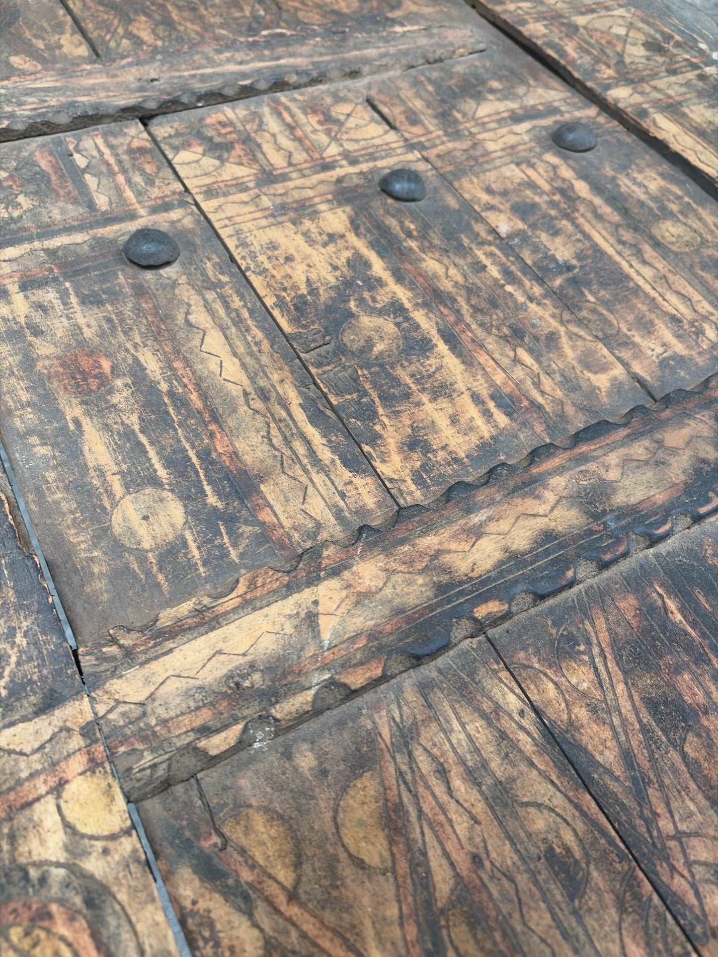 Morocco Medina Weathered Door Coffee Table