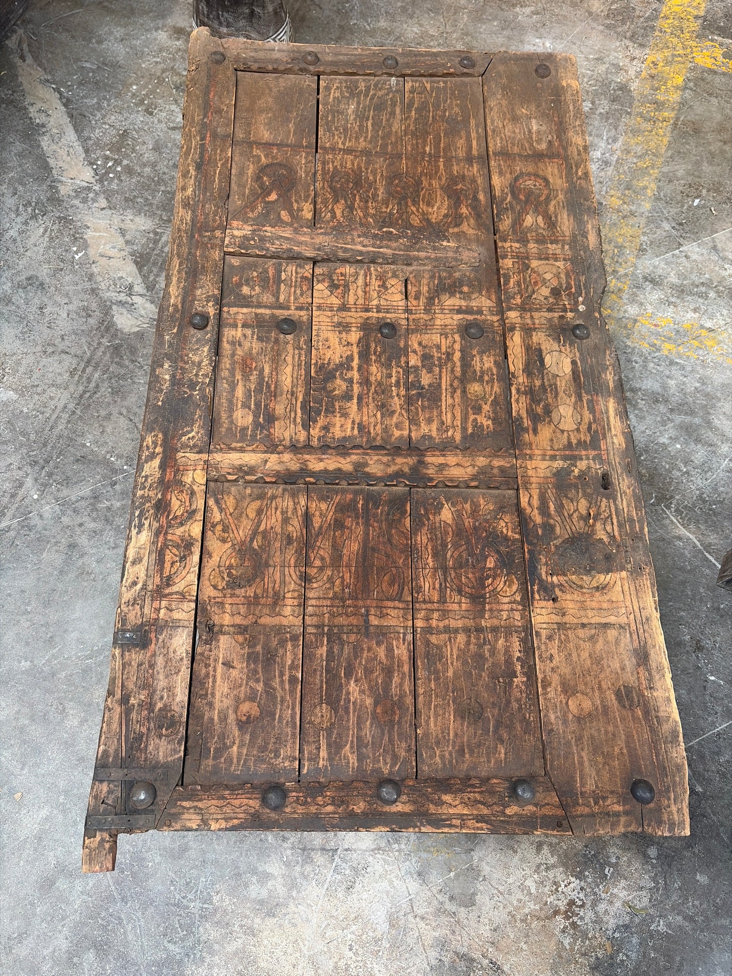 Morocco Medina Weathered Door Coffee Table