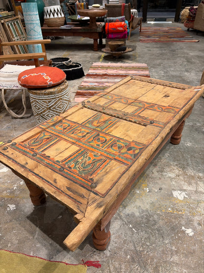 Morocco Medina Zouak Door Coffee Table 57”
