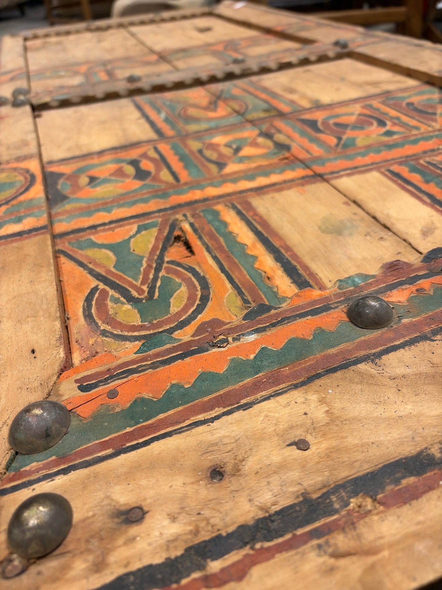 Morocco Medina Zouak Door Coffee Table 57”