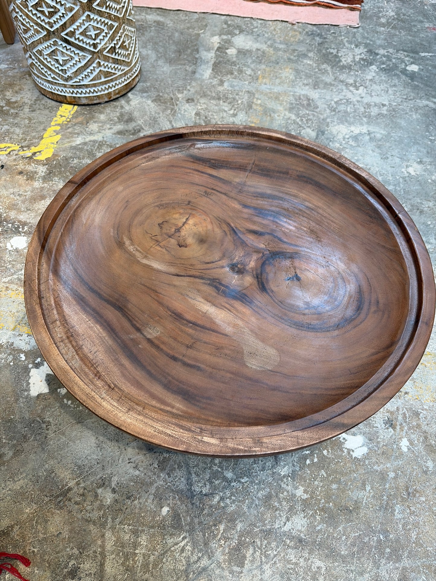 Nomadic Wild Wood Tray Top Low Coffee Table – Natural