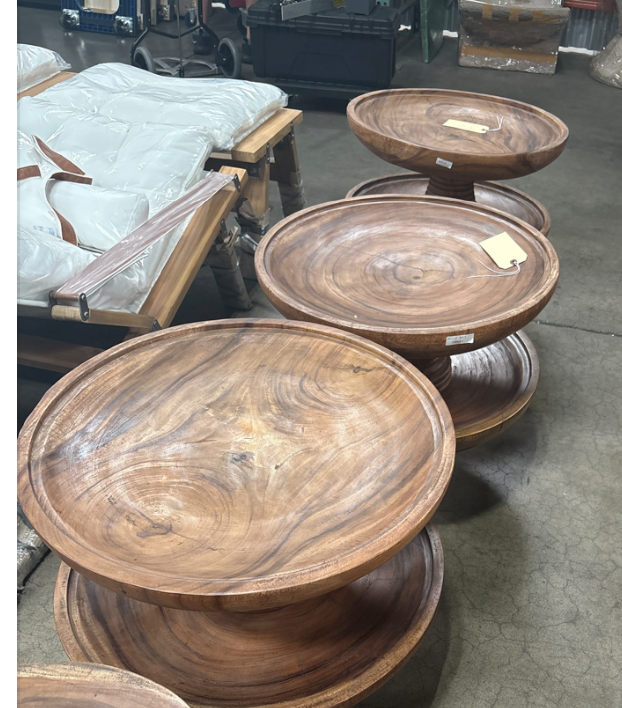 Nomadic Wild Wood Tray Top Low Coffee Table – Natural